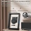 Desktop Decorative Music Frame Cd Player, Music Decorative Photo Frame, 5.0 BT/3.5mm AUX Output & Max. Communication Distance: 10 Meters, Without Speakers for Wall Decor view 2