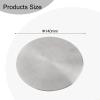 Stainless Steel Sink Cover for Kitchen Drainer, 304 Stainless Steel Dishwasher Safe Drain Stopper with Seal, 110mm/140mm Silver Sink Accessory (140mm)(140mm) view 3