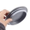 Stainless Steel Sink Cover for Kitchen Drainer, 304 Stainless Steel Dishwasher Safe Drain Stopper with Seal, 110mm/140mm Silver Sink Accessory (140mm)(140mm) view 4