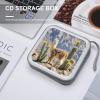 FekiLoot Llama Cactus CD Case 40 Discs Heavy Duty Bag Binder Storage Booklet Album Portable DVD CD Case Holder for Car Sturdy Hard Plastic Disc Cases for Home Office Travel view 4
