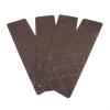 4PCS Non-Slip TPR Stair Mats, Washable & Customizable Step Covers for Safety, Machine Washable Stair Runners with Soft Floor Grips, No Stair Pads for Steps, Brown(Brown) view 1