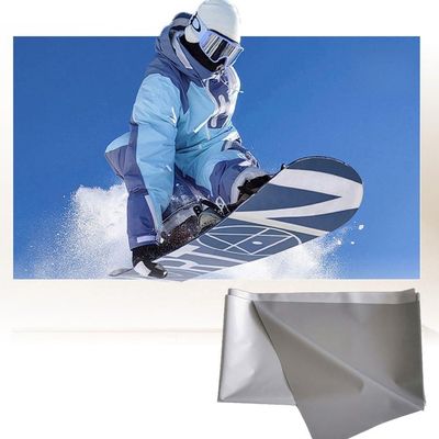 GPXIYZWFF Portable Projector Screen 60 72 84 100 Inch Foldable Metal Anti-Light Projection Screen 4K HD Movie Screen for Party Office Home(60inch (4:3))
