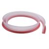Silicone Shower Dam for Curbless Shower Barrier, 1M Flexible Water Retention Strip with Strong, Bathroom Threshold Seal to Leakage, for Easy Install Water Stopper -(Transparent) view 1