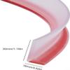 Silicone Shower Dam for Curbless Shower Barrier, 1M Flexible Water Retention Strip with Strong, Bathroom Threshold Seal to Leakage, for Easy Install Water Stopper -(Transparent) view 4