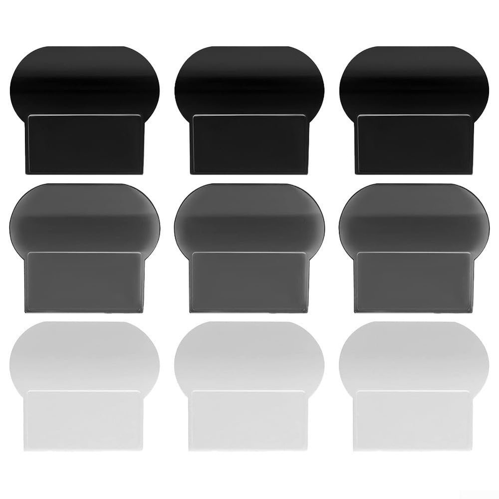 9 Pcs Toilet Lid Lifter for Seat Cover Handle - Hands- Bathroom Hygiene Tool, PC Material Toilet Opener with Strong Tape, for Easy Install Accessory for Home Office Hotel