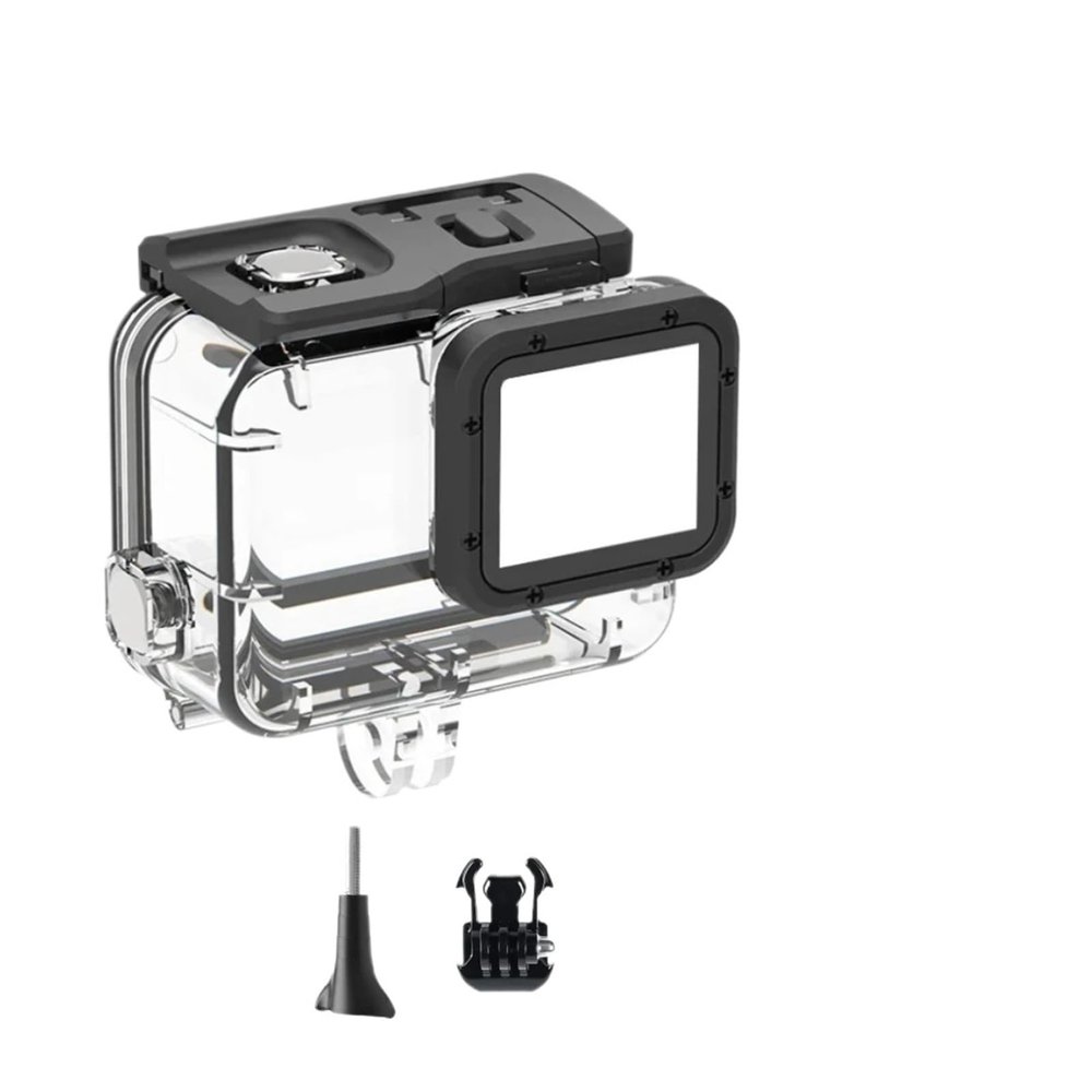Compatible for GoPro Hero 5-7 - Black Protective Filter Case for Underwater Diving Waterproof Housing