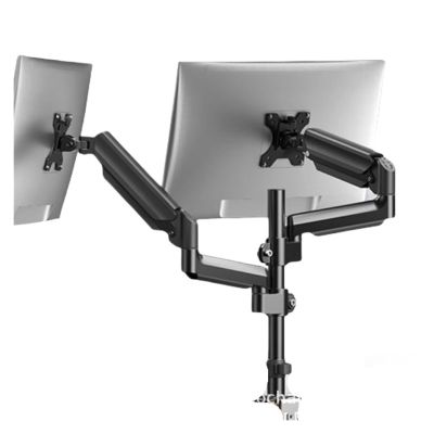ADBWEKKF Dual-head display stand extension arm can rotate, flip, and lift.