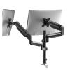 ADBWEKKF Dual-head display stand extension arm can rotate, flip, and lift. view 1