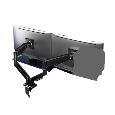 ADBWEKKF Display stand pneumatic hovering, lifting and rotating(Dual screen machine)