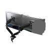ADBWEKKF Display stand pneumatic hovering, lifting and rotating(Dual screen machine) view 1