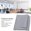 GPXIYZWFF Portable Projector Screen 4K HD Foldable Projection Screen 60'' 72'' 84'' 100'' Metal Anti Light Movie Screen for Home Party Backyard Cinema(100inch (16:9)) view 4