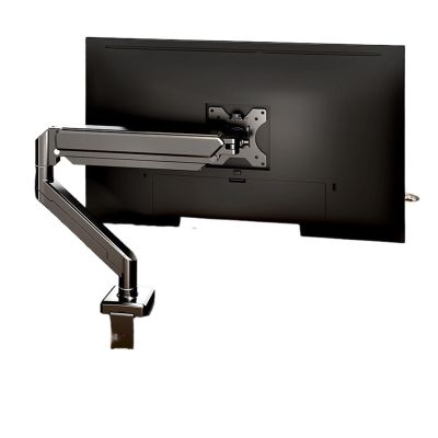 ADBWEKKF Computer monitor stand robotic arm desktop rotating screen(Single screen-black)