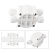 4 Way Auto Shut-Off Valve for RO Water Purifier, 1/4 Inch Quick Connect Reverse Osmosis Shut-Off Switch, Plastic RO Membrane Valve with Water Saving Design, Compatible with view 4