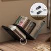 KEG801302 Home Creativity Alphabetical Shapes CD Storage Rack Home Wooden Record Books Display Stand Storage view 4