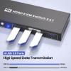 2 Port HDMI KVM Switch, USB 3.0 4K60Hz KVM Switch 1 Monitor 2 Computers for 2 PCs Share 1 Monitor and 1 Set of Keyboard Mouse, 4 USB 3.0 Ports for Peripheral view 4