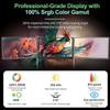 15.6" Laptop Tri-Fold Monitor, Triple Screen Laptop Extender 1080P IPS, Pro Max Monitor, Portable Monitor with USB-C & HDMI, Travel Productivity Monitor with 360 Rotation Adjustable Viewing Angles view 2