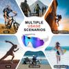 Depehelp 4K HD Baseball Sunglasses with Camera, Outdoor Activity Recording Audio Video Action Smart Glass for Men Women Action Sports for Cycling Hiking (No Memory Card) view 3