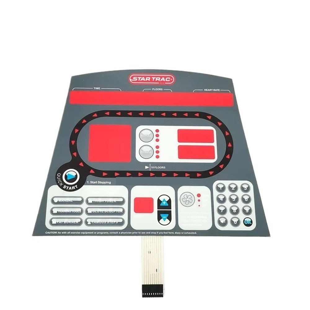 Compatible for Elite 6230-SINTPO Crosstrainer, Panel Button Membrane Switch Numeric Keypad(2pcs)