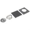 304 Stainless Steel Floor Drain for Balcony, Square 15x15cm Outdoor Drain Grate with Large Capacity and Deodorizing Design, Rust Proof Drain Cover view 4