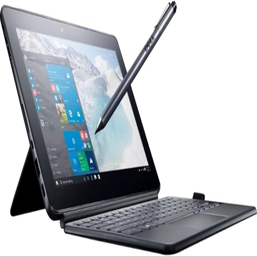 Dell Latitude 5175 2-in-1 Tablet Laptop, 13 Inch HD Display, Intel Core M5-6Y57, 8GB RAM, 256GB SSD,Black, Windows 11,