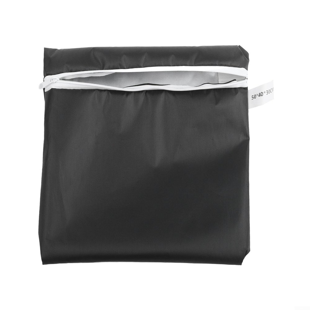 Printer Dust Cover for Household Office Use, Waterproof and Dust Proof Protective Cover Compatible with Most Printers and Copiers, 50x40x30cm, Made of 210D(Black)