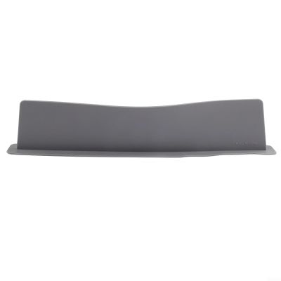 Reusable Sink Splash Guard for Kitchen, Silicone Waterproof Splash Screen with for Easy Install Design, for Durable Countertop Water Barrier for Sink and Food(Dark Gray)