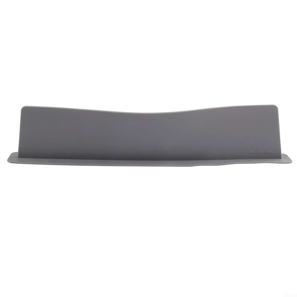 Reusable Sink Splash Guard for Kitchen, Silicone Waterproof Splash Screen with for Easy Install Design, for Durable Countertop Water Barrier for Sink and Food(Dark Gray)