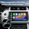 2026 Upgrade 3 in 1 Screen Mirror iOS Phone, Wired to Wireless Adapter, for Link Bluetooth Auto Movies (Silver) view 3