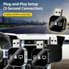 2026 Upgrade 3 in 1 Screen Mirror iOS Phone, Wired to Wireless Adapter, for Link Bluetooth Auto Movies (Silver) view 4