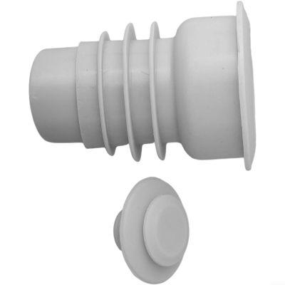 7-Layer Silicone Drain Seal for Ring, Adjustable Waterproof Sewer Pipe Gasket Compatible with Dishwasher Washing Machine Hose Connector, Anti-Leak Silicone(45-50mm)