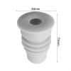 7-Layer Silicone Drain Seal for Ring, Adjustable Waterproof Sewer Pipe Gasket Compatible with Dishwasher Washing Machine Hose Connector, Anti-Leak Silicone(45-50mm) view 4