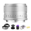 TTArtisan 40mm F2 L Mount Lens AF 40mm f2 L Full Frame Auto Focus Lens Compatible with Sigma FP, FPL, Compatible with Panasonic S1RII, S5, S5M2, S9 (Silver) view 1