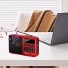 FM Radio, USB Portable Radio MP3 Player Speakers, for Offices Poolside Kitchen Desktop Car Elderly Patio Garage School Camping Travel view 3
