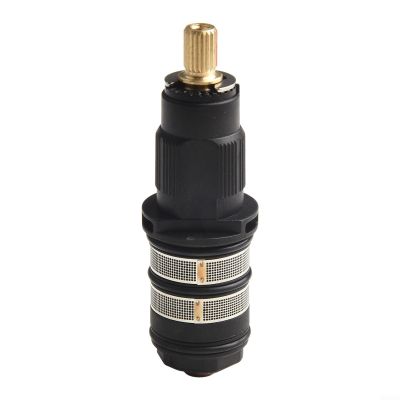 Thermostatic Cartridge for Bristan, Replacement Valve for Artisan Mixer & Frenzy Bar Shower, Fits Design Utility Bar Mixer, 81.15 x 26.8 x 24.7 mm, Black Plastic Cartridge