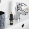 Thermostatic Cartridge for Bristan, Replacement Valve for Artisan Mixer & Frenzy Bar Shower, Fits Design Utility Bar Mixer, 81.15 x 26.8 x 24.7 mm, Black Plastic Cartridge view 2
