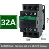 AC Contactor 3 Pole, 690V Three Phase Industrial Electrical Contactor with 1NO 1NC Auxiliary Contact, CE Certified (LC1D38 380V) view 4