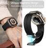 Lamshaw Compatible with Bushnell iON Elite Bands, Soft Silicone Sport Wristband Replacement Straps Compatible with Bushnell iON Elite Watch (Black, 22mm size band) view 2