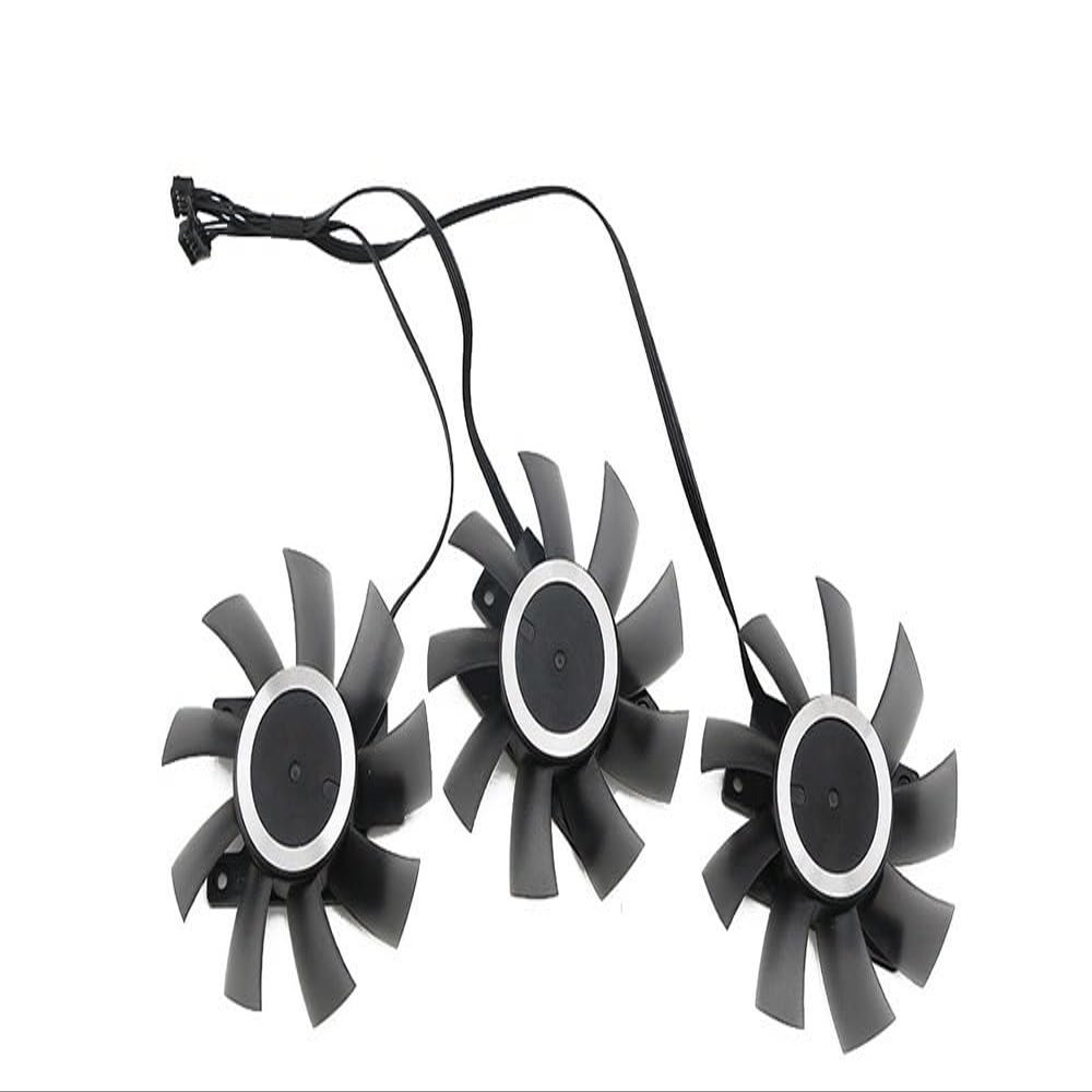 3PCS CF-12815S RTX2070 RTX2080 for Inno3D for GEFORCE RTX 2080 2080Ti 2070 Super Gaming OC X3 Graphics Card Fan Laptop Parts