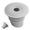 7-Layer Silicone Drain Seal for Washing Machine Hose Connector | Waterproof, Anti-, Proof Sewer Pipe Gasket | Kitchen Sink & Bathroom Drain Leak Prevention | Grey,(35-40mm) view 1