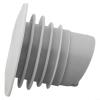 7-Layer Silicone Drain Seal for Washing Machine Hose Connector | Waterproof, Anti-, Proof Sewer Pipe Gasket | Kitchen Sink & Bathroom Drain Leak Prevention | Grey,(35-40mm) view 2