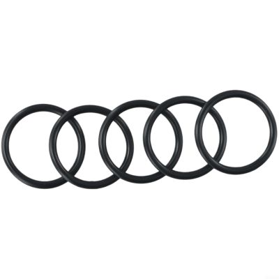 O for Ring for 38mm Sink Drain Rubber Seal Replacement 5 Pack for Basin Waste Outlet Fix Leaky Sink Compatible with 38mm Metal Sink Drain Black