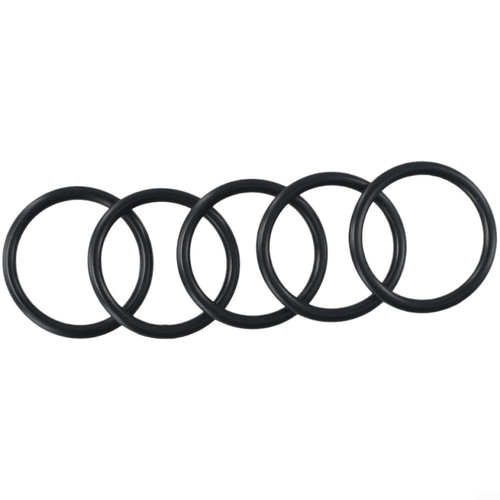 O for Ring for 38mm Sink Drain Rubber Seal Replacement 5 Pack for Basin Waste Outlet Fix Leaky Sink Compatible with 38mm Metal Sink Drain Black
