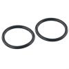 O for Ring for 38mm Sink Drain Rubber Seal Replacement 5 Pack for Basin Waste Outlet Fix Leaky Sink Compatible with 38mm Metal Sink Drain Black view 4