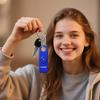 AGADMCM Rechargeable Personal Safety Alarm, 130dB Emergency Siren with LED Flashlight, Portable Keychain for Women, Kids, Elderly, Night Running & Travel (Navy Blue) view 2