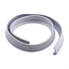 Silicone Shower Dam Water Stopper for Shower Threshold, Flexible Curbless Shower Water Barrier Retainer, 1M Leak Prevention Strip for Bathroom Floor, for Easy Install(Gray) view 2