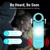 AGADMCM Rechargeable Personal Safety Alarm, 130dB Emergency Siren with LED Flashlight, Portable Keychain for Women, Kids, Elderly, Night Running & Travel (Aqua) view 2
