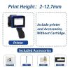 SHIHUANI 12.7mm Portable Mini Split nkjet Printer for Logo Image QR Barcode Batch Number Date(Without Ink,JP) view 2