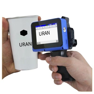 SHIHUANI 12.7mm Portable Mini Split nkjet Printer for Logo Image QR Barcode Batch Number Date(Without Ink,UK)