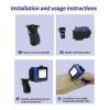 SHIHUANI 12.7mm Portable Mini Split nkjet Printer for Logo Image QR Barcode Batch Number Date(Without Ink,UK) view 3