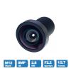 Compatible for CCTV, 8MP M12 Lens 2.8mm F2.2 with IR Filter for Surveillance view 2